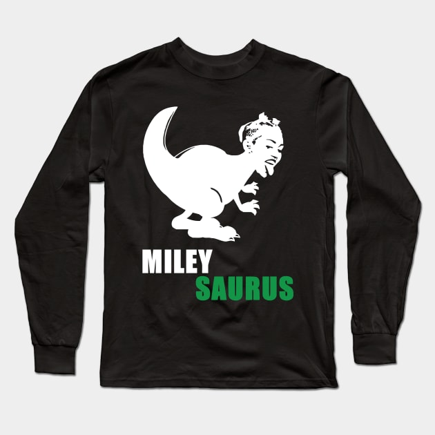 Miley Saurus Long Sleeve T-Shirt by mercert